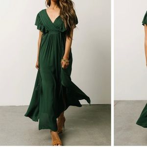 Baltic Born Deep V Maxi Dress